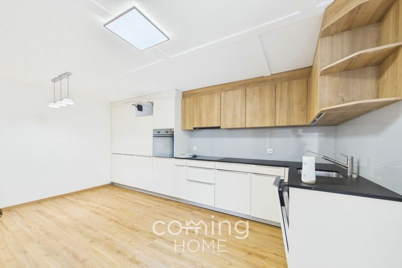 4-Zimmer-Wohnung in Eggerberg - modernisiert 2022-2024, Südhang, Bergsicht (2)