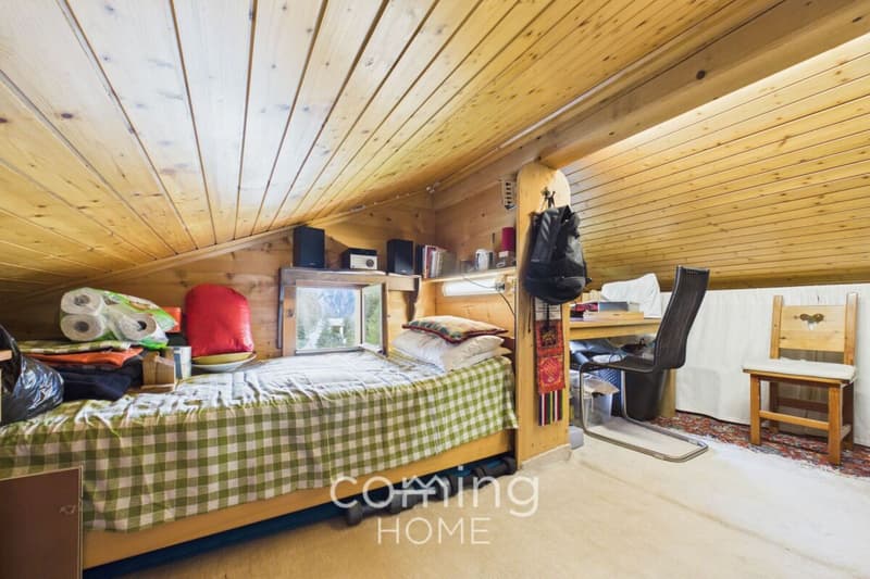 4-Zimmer-Chalet in St. Niklaus - Panoramaaussicht, Cheminée, Zweitwohnsitz möglich (11)