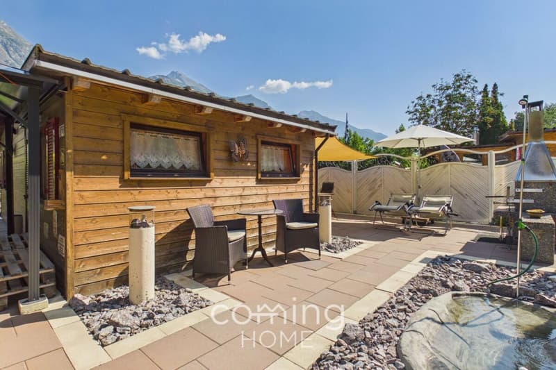 Gemütliches Mobilehome in Raron - Camping Santa Monica, ruhige Sonnenlage (12)