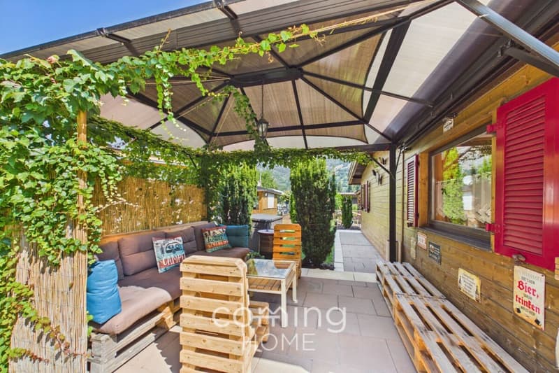 Gemütliches Mobilehome in Raron - Camping Santa Monica, ruhige Sonnenlage (11)