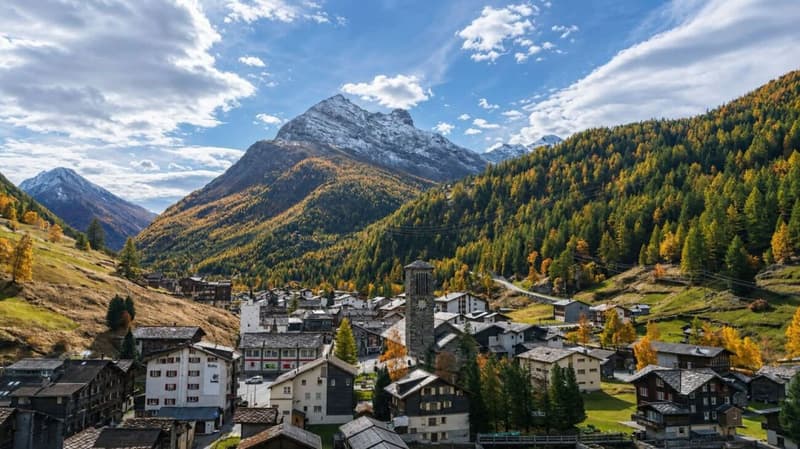 Möbliertes Hotelzimmer mit Balkon - wochenweise in Saas-Fee (5)