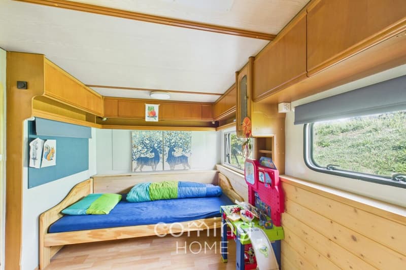 Feriendomizil in Raron - Mobilehome mit Gartenplatz, Pool und sofortiger Nutzung (9)
