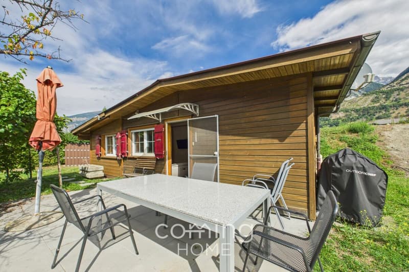 Feriendomizil in Raron - Mobilehome mit Gartenplatz, Pool und sofortiger Nutzung (1)