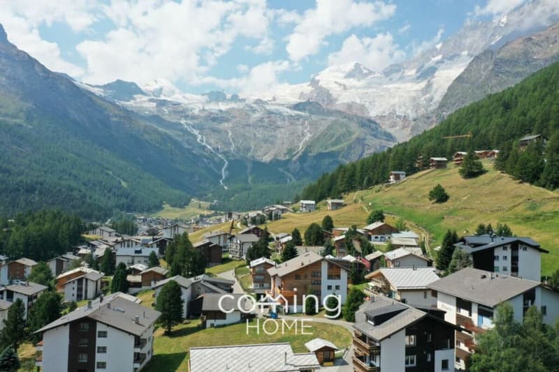 Baugrundstück in Saas-Fee ? 206 m², Wohnzone 2A, Alpenpanorama, autofreie Lage (4)