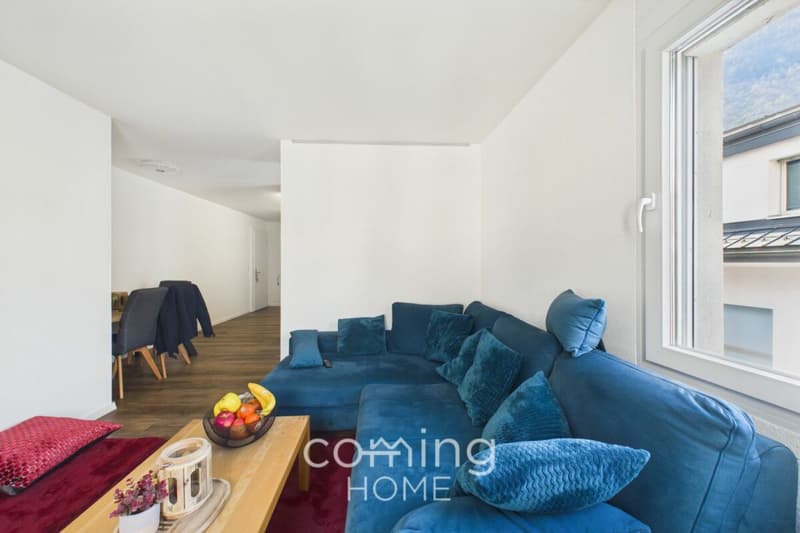 Renovierte 2.5-Zimmer-Wohnung in Visp ? 5. OG, Bodenheizung, Keller inklusive (1)