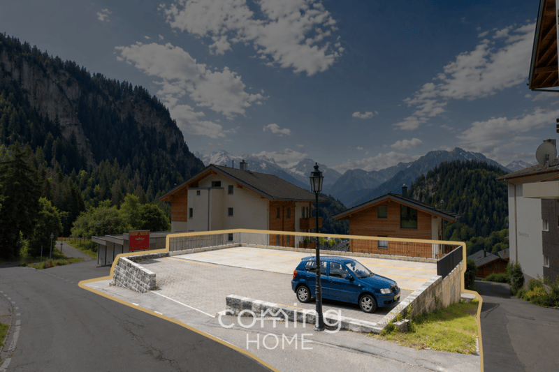 Baugrundstück in Blatten bei Naters - 448 m², Wohnzone W3, bewilligtes Bauprojekt vorhanden (1)