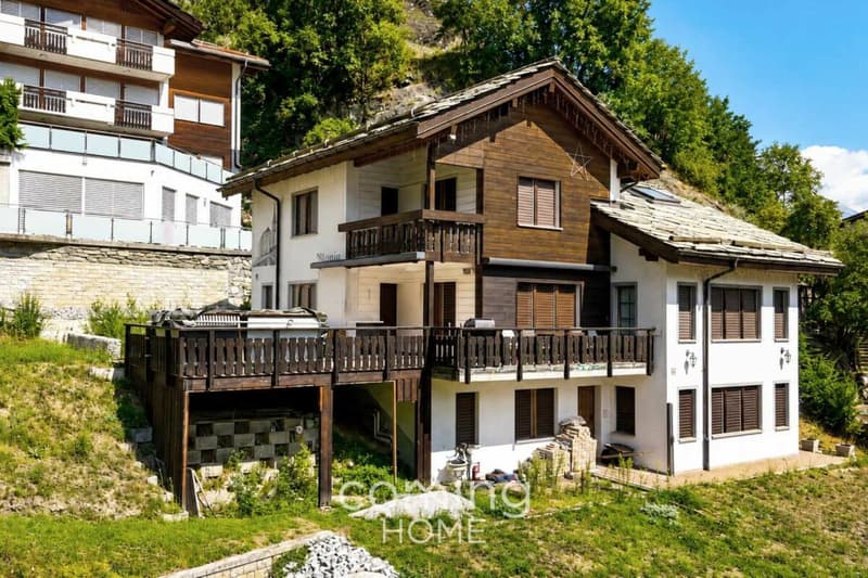 Sonnenplatz im Vispertal: Ihr Familienhaus mit Garten, Cheminée und eigener Einliegerwohnung (16)