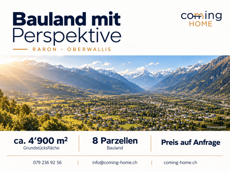 W3 Bauland mit Entwicklungspotenzial im Oberwallis (1)