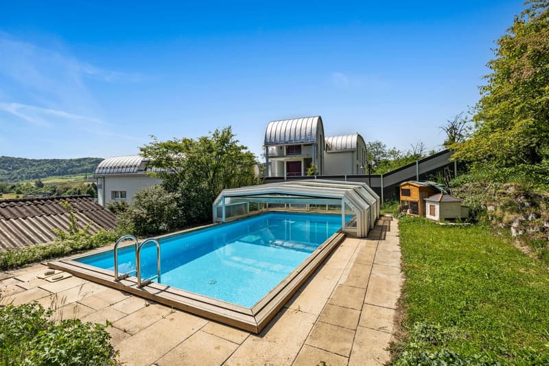 Exklusives Einfamilienhaus mit Pool, Weitblick an sonniger Hanglage (10)