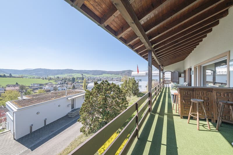 Exklusives Einfamilienhaus mit Pool, Weitblick an sonniger Hanglage (9)