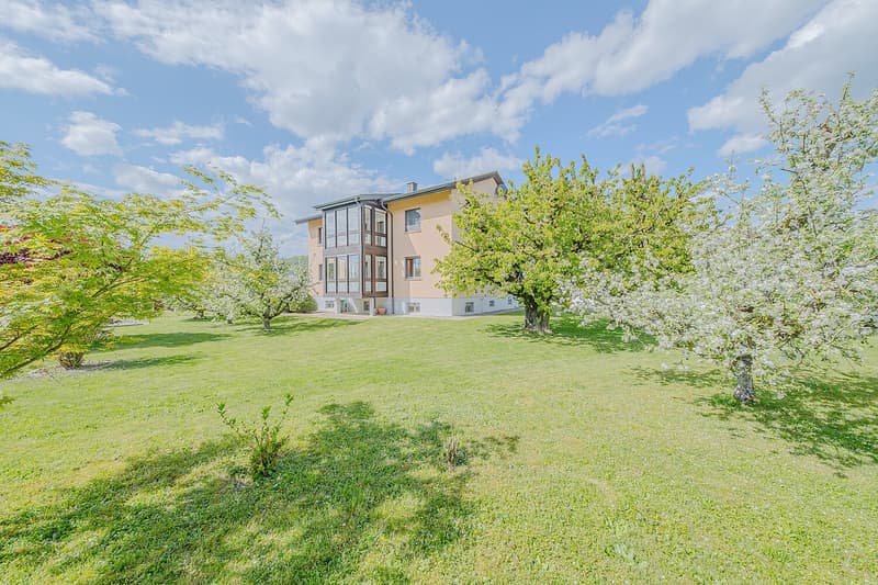 Wohnen mit Weitblick  gepflegtes Zweifamilienhaus im Grünen (2)
