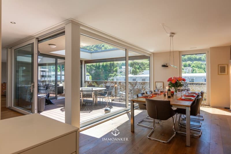 Luxuriöse 6-Zimmer-Maisonette in Visp: Ein Meisterwerk modernen Wohnens | homegate.ch