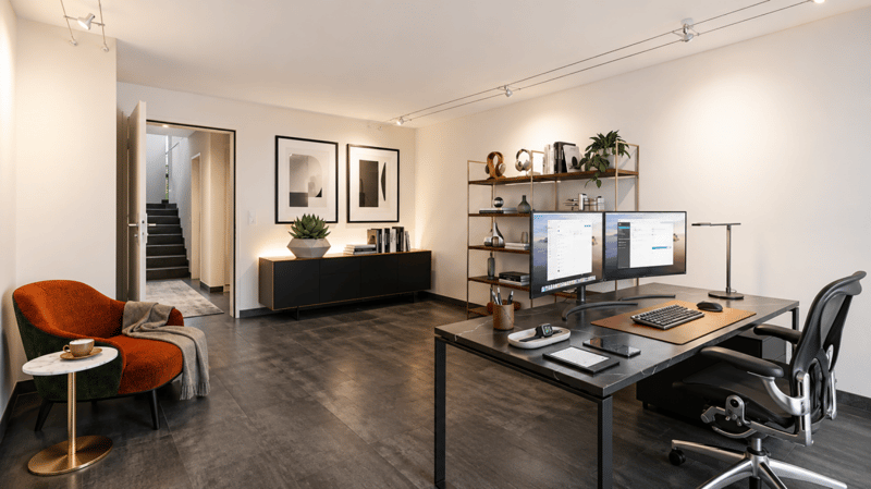 Architektonisches Reihenhaus mit Weite, Licht und Privatsphäre in Gockhausen (15)