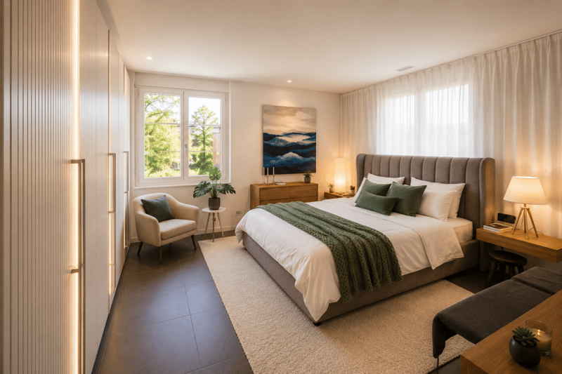 Exklusive 4.5-Zimmer-Wohnung mit beeindruckender Raumhöhe und grosser Terrasse in Rümlang (4)