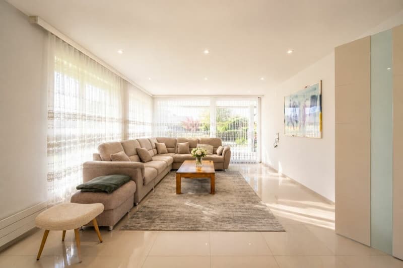 Luxuriöses Wohnen direkt am Rhein - exklusives 6.5-Zimmer-Einfamilienhaus mit traumhafter Aussicht (6)