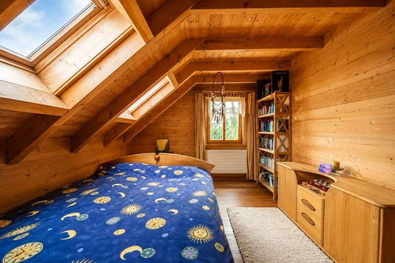 Einzigartiges Vollholzhaus aus Mondholz - gesund wohnen mit Bergsicht und vielseitigen Nutzungsmöglichkeiten (18)