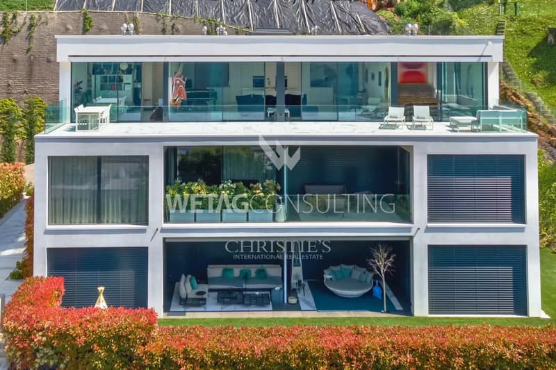 Modernes Penthouse mit grosser Terrasse & herrlichem Seeblick in Lugano-Bissone zu verkaufen (10)
