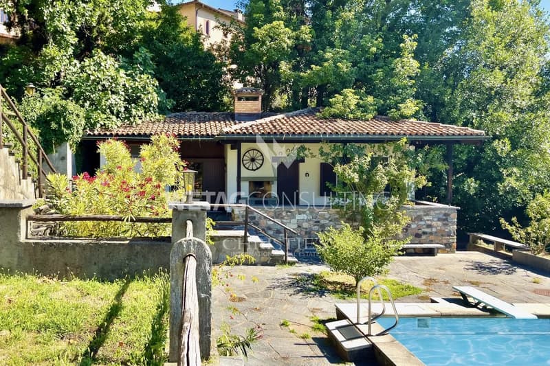 Elegante Villa mit Gästehaus, Schwimmbad & Seeblick in Vico Morcote zu verkaufen (12)