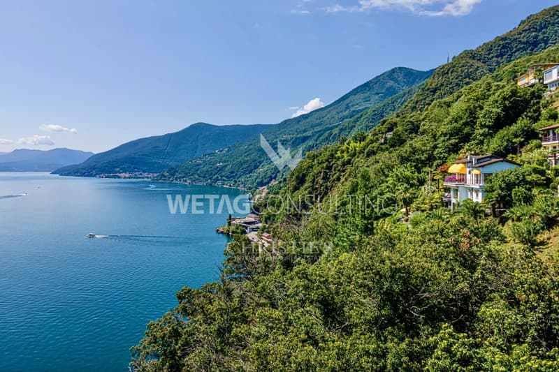 Villa mit Zweitwohnsitz im mediterranen Stil mit Panoramablick auf den Lago Maggiore in Brissago zu verkaufen (12)