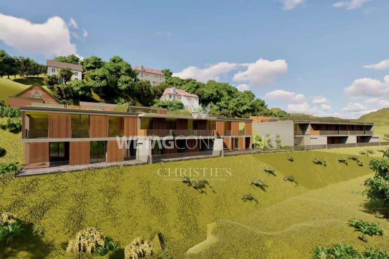 Lugano-Carona: moderne Duplex-Wohnung mit spektakulärem Blick auf den Luganersee zu verkaufen (1)