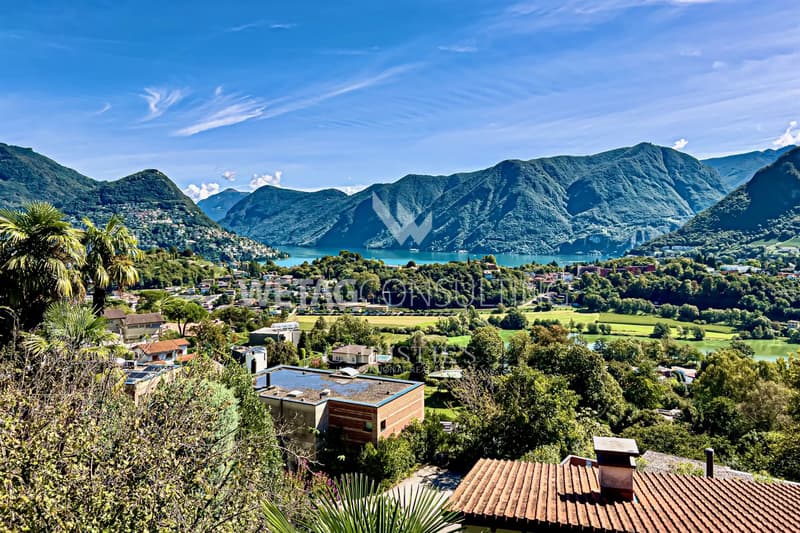 Charmante neu gebaute Villa mit grosser Terrasse & Seeblick in Muzzano zu verkaufen (12)