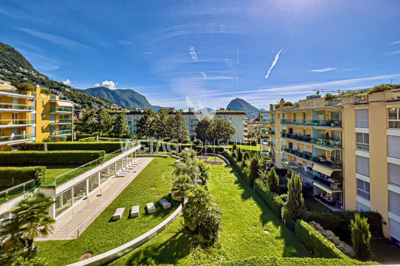 Lugano-Pregassona: Helle Wohnung mit grosser Terrasse zu verkaufen (2)