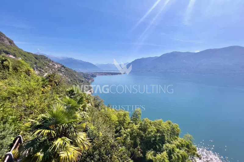 Geräumige Villa mit Gästehaus, Aussenpool & Blick auf den Lago Maggiorein Ronco sopra Ascona zu verkaufen (12)