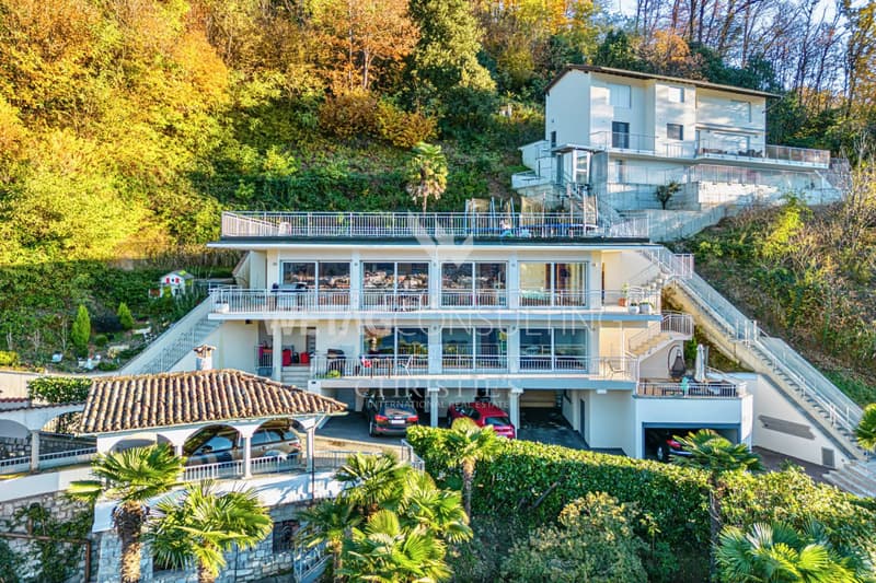 Grosse Dachterrasse & atemberaubender Seeblick: moderne Penthouse-Wohnung in Montagnola zu verkaufen (2)