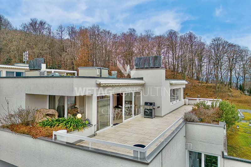 Elegante Penthouse-Wohnung mit Blick auf den Luganersee in Lugano-Carona zu verkaufen (12)