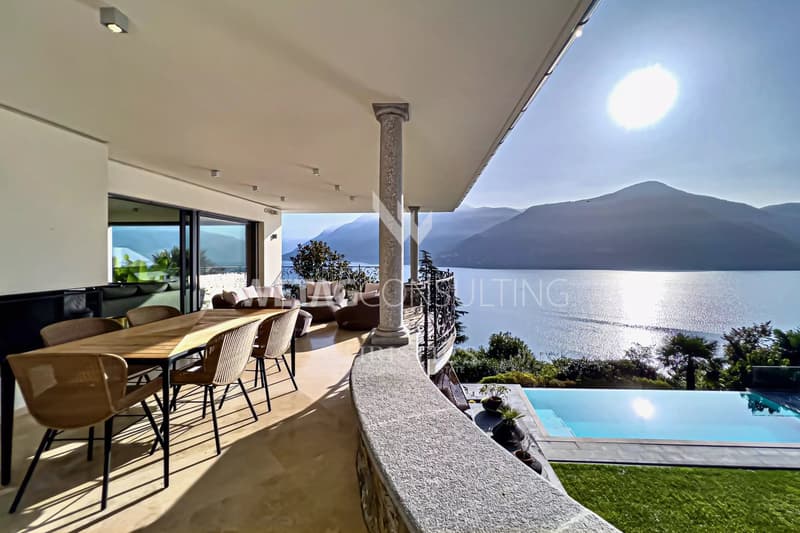 Brissago: Luxus-Villa mit atemberaubendem Seeblick an exklusiver Lage zu verkaufen (12)