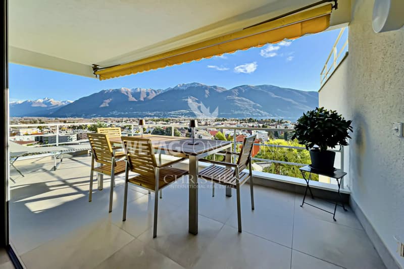 Elegante & moderne Wohnung mit Seesicht zu verkaufen in Ascona (1)
