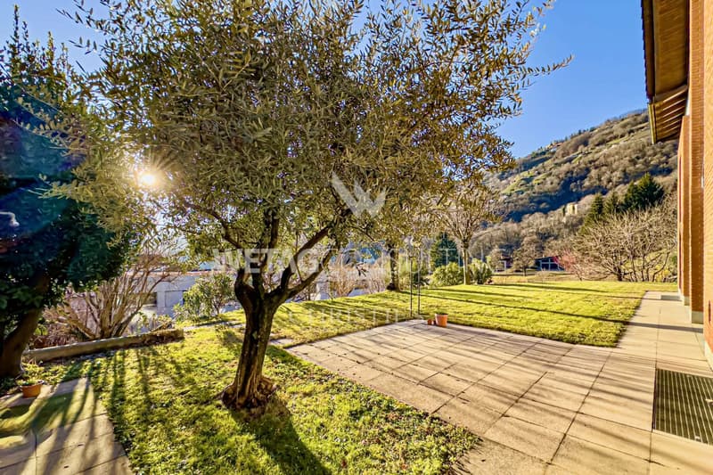 Villa mit Garten in Lugano-Bioggio zu verkaufen (2)