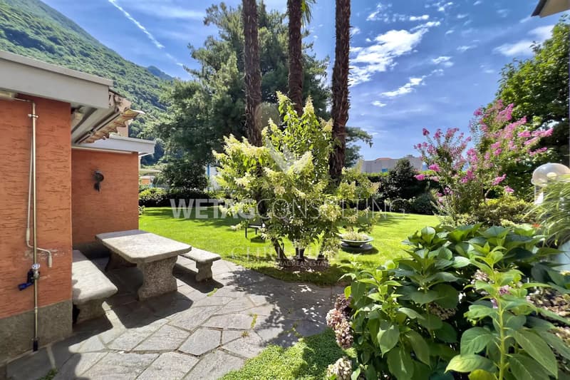 Vollständig renovierte historische Villa mit grossem Garten in Arbedo zu verkaufen (2)