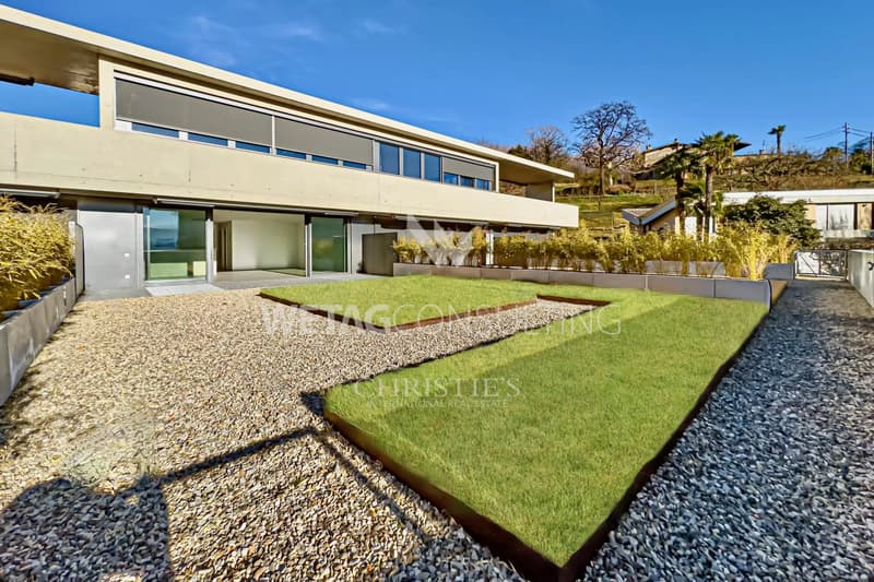 Lugano-Bioggio: neue, moderne 5.5-Zimmer-Wohnung mit privatem Garten zu verkaufen (10)