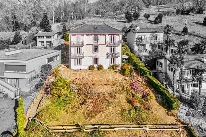 Lugano-Cademario: historische Villa, elegant renoviert & in 3 unabhängige Wohnungen aufgeteilt zu verkaufen (12)