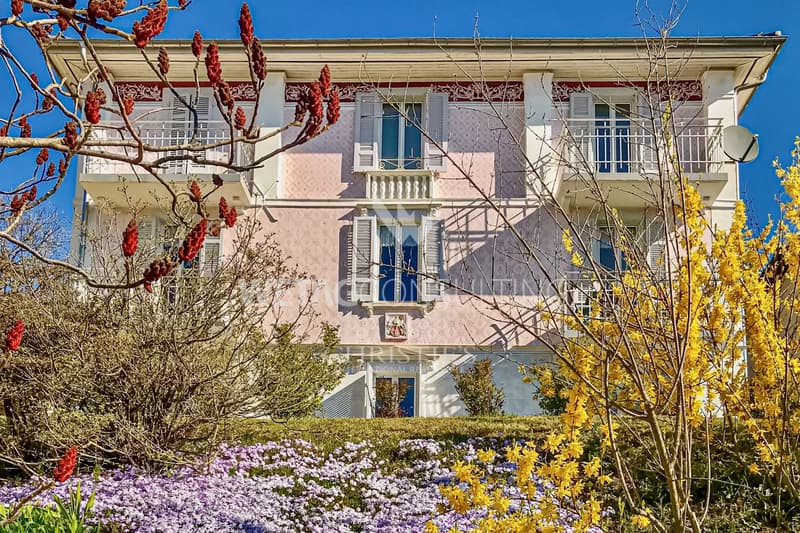 Lugano-Cademario: historische Villa, elegant renoviert & in 3 unabhängige Wohnungen aufgeteilt zu verkaufen (1)