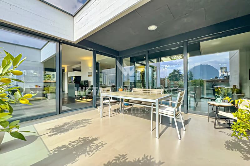 Luxus Penthouse zu verkaufen, nur wenige Schritte vom Zentrum von Lugano entfernt (2)