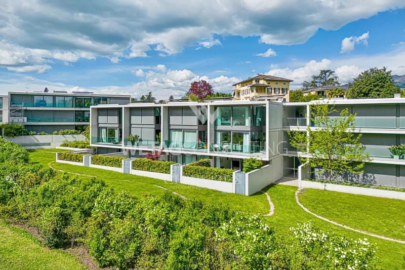 Collina d'Oro-Gentilino: elegante Terrassenvilla mit privatem Garten zu verkaufen (2)