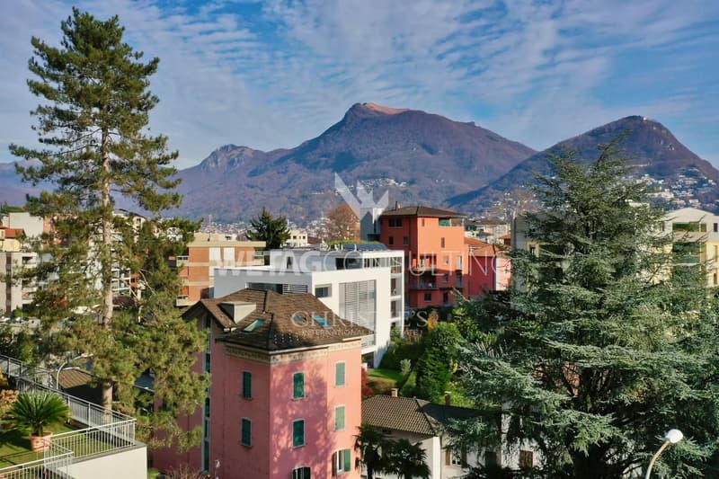 Lugano: Appartement penthouse avec grande terrasse à vendre (2)