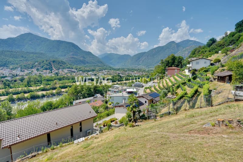 Schönes Bauland in Solduno mit Panoramablick zu verkaufen (1)