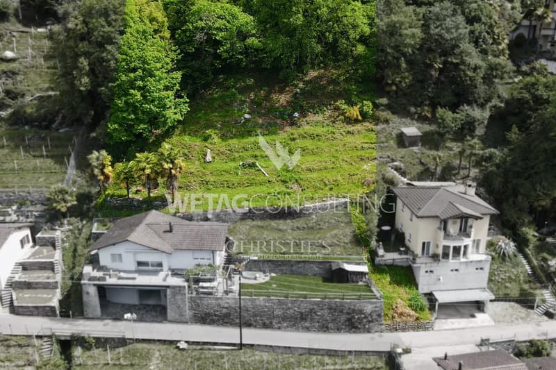 Beautiful building land in Solduno with panoramic views for sale (4)