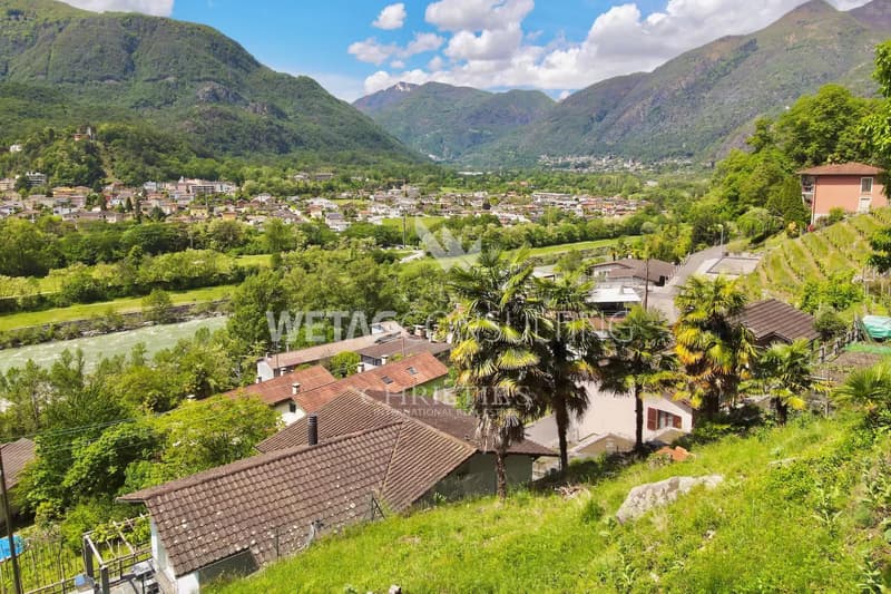 Beautiful building land in Solduno with panoramic views for sale (7)