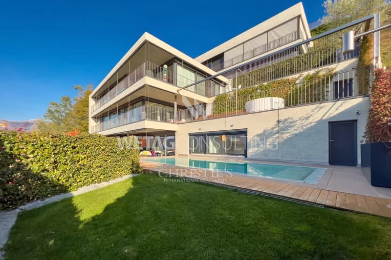 Appartement duplex moderne à vendre à Lugano-Albonago (1)