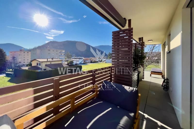 Very modern apartment in Lugano-Caslano, for sale near Golf Club Lugano (2)