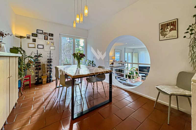 Charmante petite villa avec piscine extérieure, vue sur le lac à Montagnola à vendre (8)