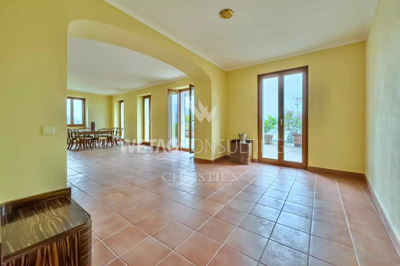 Ruvigliana: Appartamento con vista lago splendida & piscina in vendita (3)