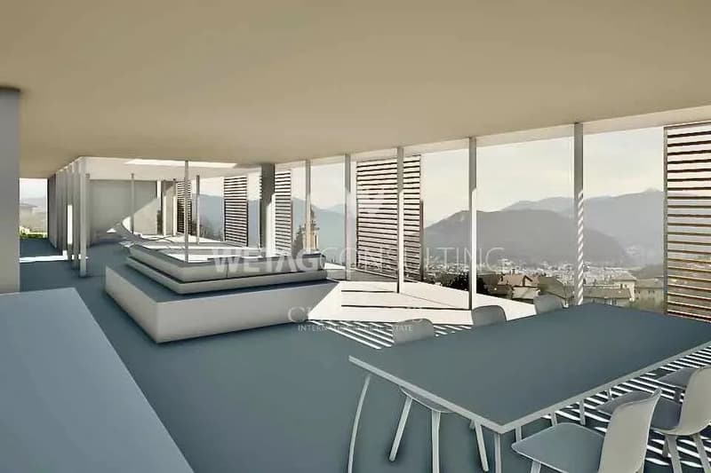 Lugano-Neggio: Baugrundstück von 1'137 m² mit Blick auf den Luganersee zu verkaufen (11)