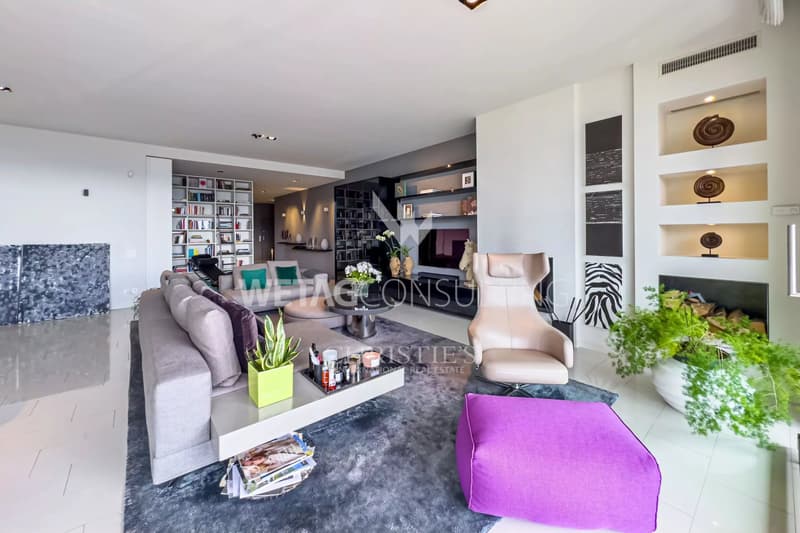 Lugano-Aldesago: penthouse moderno con una meravigliosa vista sul lago, terrazza sul tetto in vendita, anche possibile come seconda casa (7)