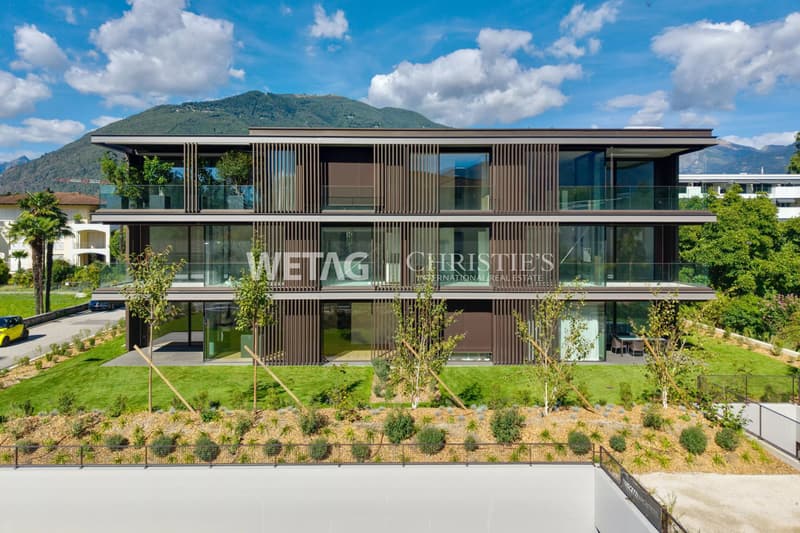 Neubau-Gartenwohnung in unmittelbarer Nähe zum Golfclub zum Verkauf in Ascona (1)