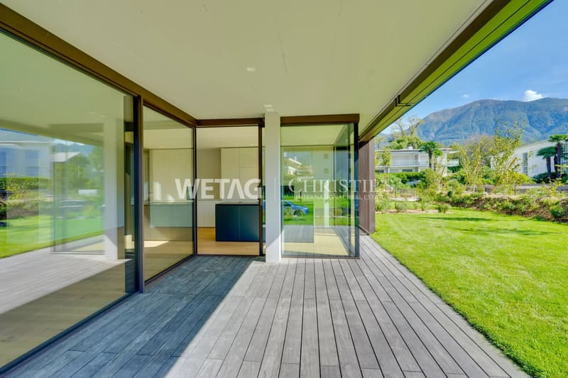 Neubau-Gartenwohnung in unmittelbarer Nähe zum Golfclub zum Verkauf in Ascona (2)